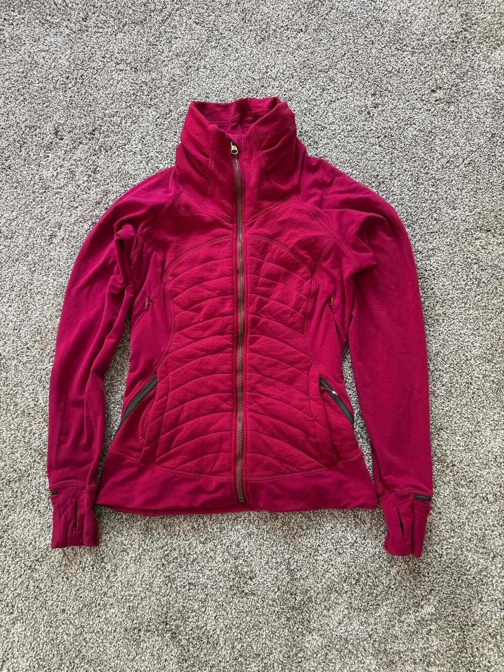 Lululemon Rumble Fleece Full-Zip Jacket with Thumbholes